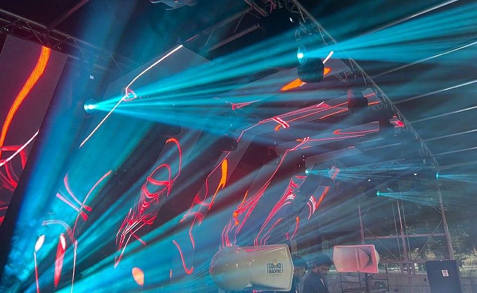 ABC Sound Machine and Centolight illuminate Flight Festival 2024
