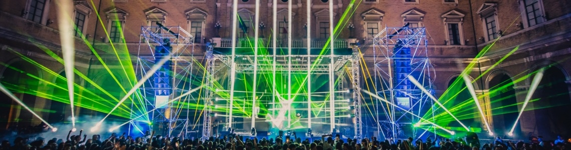 Le luci Centolight e Sound&More per l’elettrizzante EMF Recanati 2025