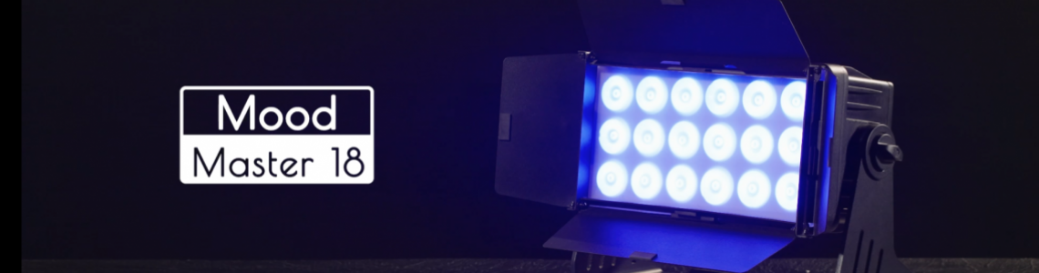 Centolight MoodMaster 18: battery-powered freedom for an all-purpose Wash