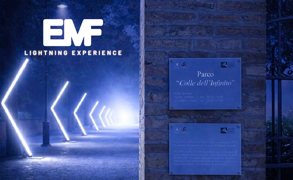 EMF Lightning Experience 2026: Centolight's lighting architecture and pixel mapping reshape Colle dell'Infinito
